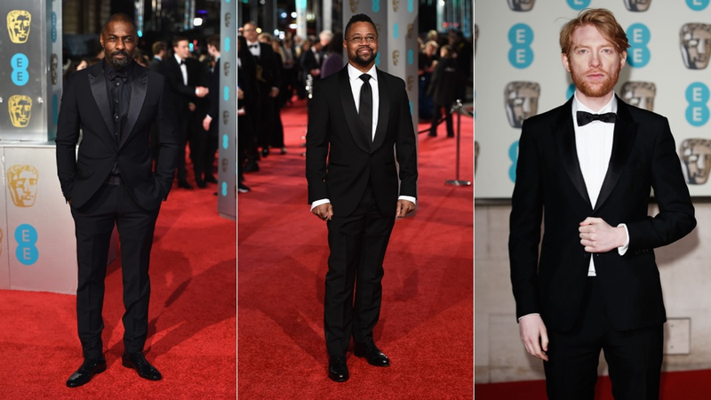 Illustration for article titled Bright Red, Boring Tuxedos and Lots of Whos at 2016 BAFTA